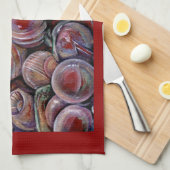 Weihnachtsbäume Geschirrtuch (Viertel Falte)