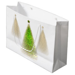 Weihnachtsbäume Große Geschenktüte