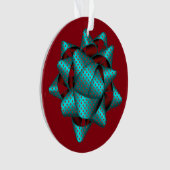 Weihnachtsbäume Hübsche Acrylschmuck Ornament (Vorderseite)