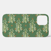 Weihnachtsbäume Illustration Muster Case-Mate iPhone Hülle (Rückseite (Horizontal))