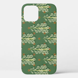 Weihnachtsbäume Illustration Muster Case-Mate iPhone Hülle