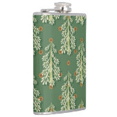 Weihnachtsbäume Illustration Muster Flachmann (Rechts)