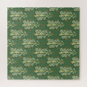 Weihnachtsbäume Illustration Muster Puzzle (Horizontal)