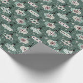 Weihnachtsbäume im Atomzeitalter ©studioxtin Geschenkpapier (Ecke)