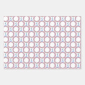 Weihnachtsbäume in Aquarellen Geschenkpapier Set (Vorderseite 3)