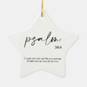 Weihnachtsbäume Keramik Ornament (Vorne)