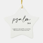 Weihnachtsbäume Keramik Ornament (Hinten)