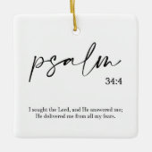 Weihnachtsbäume Keramik Ornament (Vorderseite)