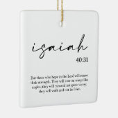 Weihnachtsbäume Keramik Ornament (Rechts)