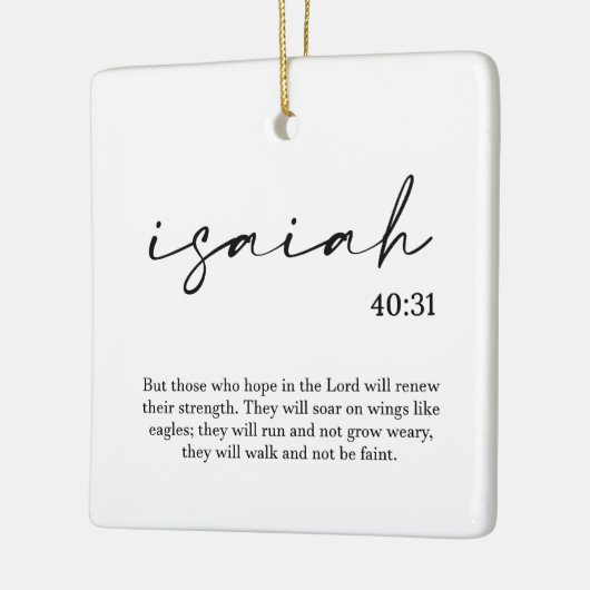 Weihnachtsbäume Keramik Ornament (Links)