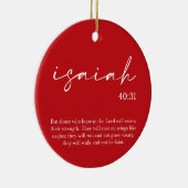 Weihnachtsbäume Keramik Ornament (Rechts)