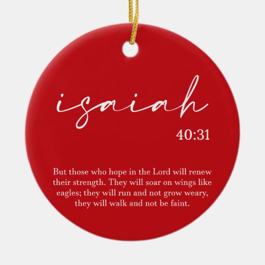 Weihnachtsbäume Keramik Ornament (Vorne)