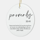 Weihnachtsbäume Keramik Ornament (Links)