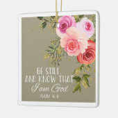 Weihnachtsbäume Keramik Ornament (Links)