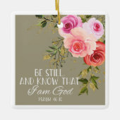 Weihnachtsbäume Keramik Ornament (Vorderseite)