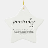 Weihnachtsbäume Keramik Ornament (Vorne)