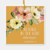 Weihnachtsbäume Keramik Ornament (Vorderseite)