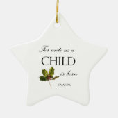 Weihnachtsbäume Keramik Ornament (Vorne)