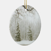 Weihnachtsbäume Keramikornament (Rechts)