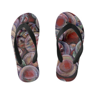 Weihnachtsbäume Kinderbadesandalen