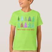 Weihnachtsbaume! Kinderteppich T-Shirt (Vorderseite)