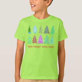 Weihnachtsbaume! Kinderteppich T-Shirt