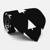 Weihnachtsbäume Krawatte (Gerollt)