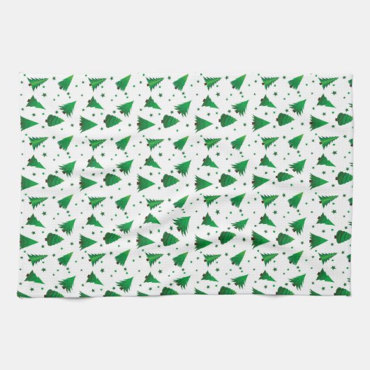 Weihnachtsbäume Küchentücher (Horizontal)