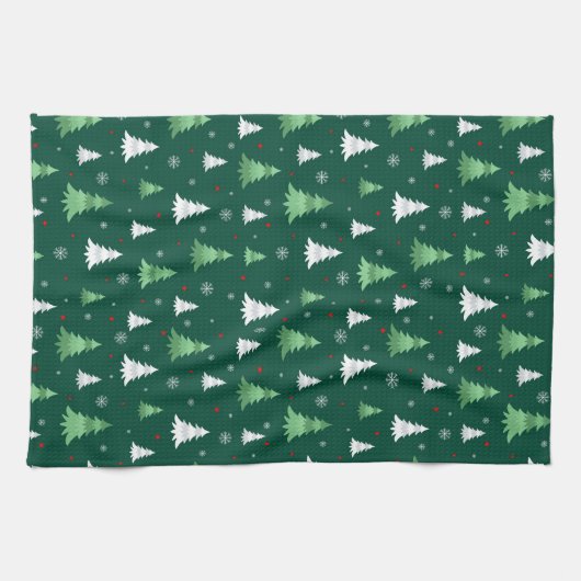 Weihnachtsbäume Küchentücher (Horizontal)