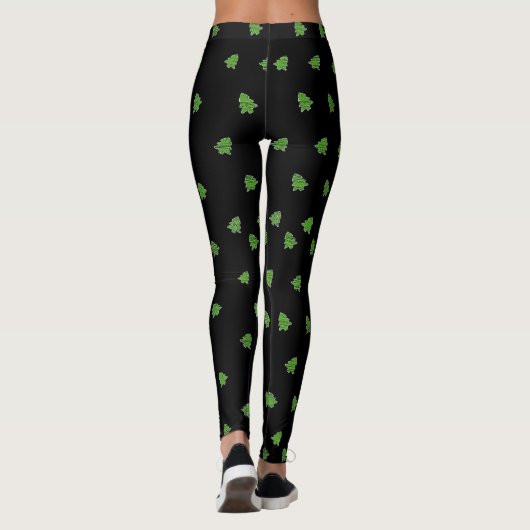 Weihnachtsbäume Leggings (Rückseite)