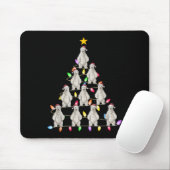 Weihnachtsbäume Lichter Männer Santa Lar Bear Xma Mousepad (Mit Mouse)