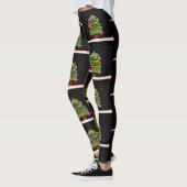 Weihnachtsbäume mit Weihnachtsbäumen für Leggings (Links)
