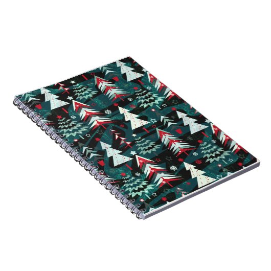 Weihnachtsbäume. Notizblock (Rechte Seite)