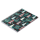 Weihnachtsbäume. Notizblock (Linke Seite)