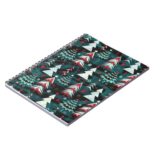 Weihnachtsbäume. Notizblock (Linke Seite)