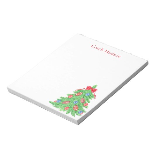 Weihnachtsbäume Notizblock (Rotiert)