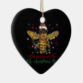 Weihnachtsbäume| Oh Weihnachtsbiene Keramik Ornament (Rechts)