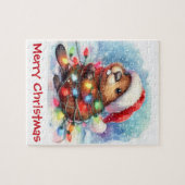 Weihnachtsbäume Puzzle (Horizontal)