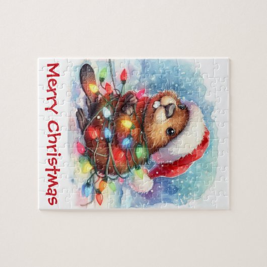 Weihnachtsbäume Puzzle (Horizontal)