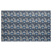 Weihnachtsbäume, Rentiere und Schneeflocken Stoff (Yard (91,4 cm))