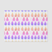 Weihnachtsbäume rosa seidenpapier (Vorderseite)