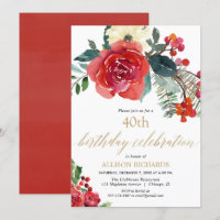 Weihnachtsbäume Rot-Blütenbäume Geburtstag