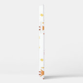 Weihnachtsbäume, Santa: Aquarellmuster. Case-Mate iPhone Hülle (Rückseite / Rechts)