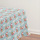 Weihnachtsbäume, Santa und Rudolph Tablecloth Tischdecke (Beispiel)