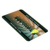 Weihnachtsbäume Schattierungen von gelb-grün flexi Magnet (Rechte Seite)