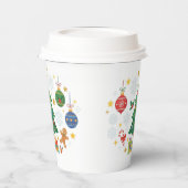 Weihnachtsbäume & Schmuck Pappbecher (Links)