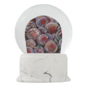 Weihnachtsbäume Schneekugel (Rückseite)