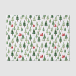 Weihnachtsbäume Seidenpapier