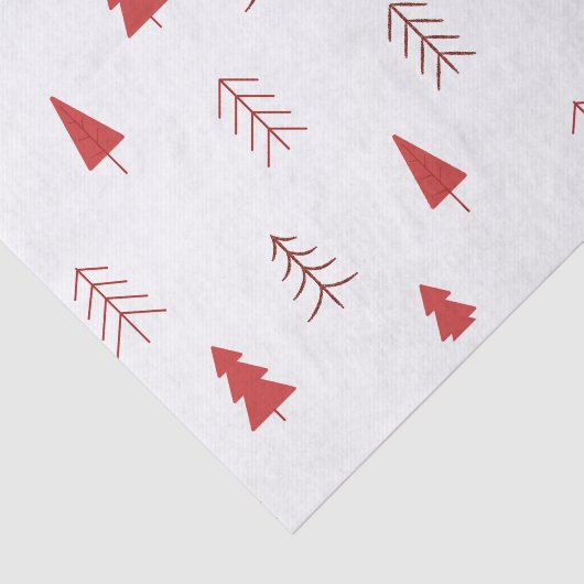 Weihnachtsbäume Seidenpapier (Ausschnitt)