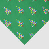 Weihnachtsbaume Seidenpapier (Ausschnitt)